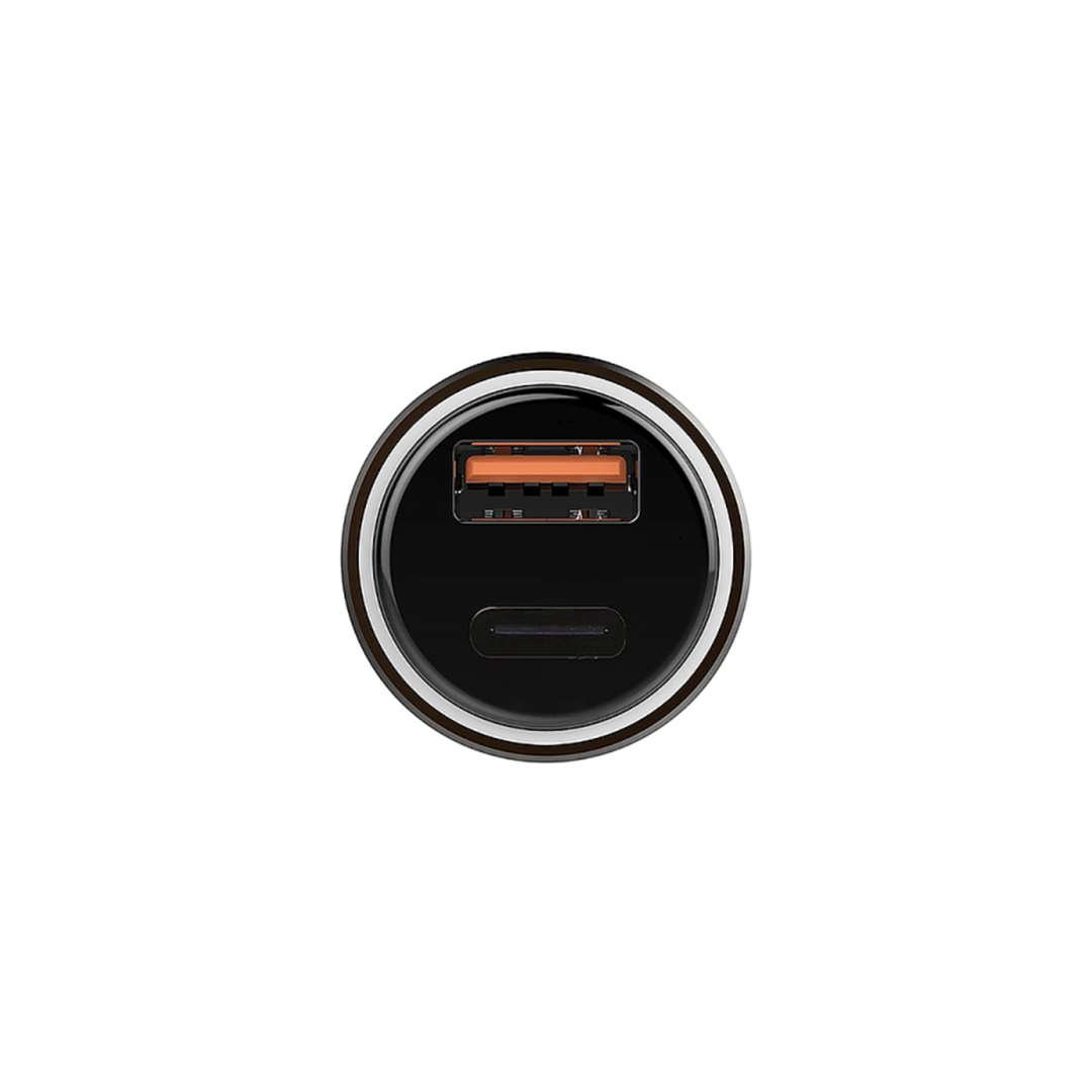 Wiwu PC100 Smart Dual Output Type-C PD+QC3.0 Quick Charge Car Charger in Qatar Wiwu PC100 Smart Dual Output Type-C PD+QC3.0 Quick Charge Car Charger in Qatar